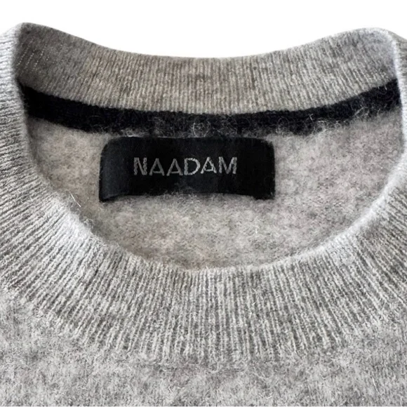 Naadam 100% Cashmere Crewneck Sweater - Picture 4 of 5